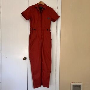 Wildfang Bold Red Jumpsuit